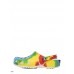 Сабо Classic Tie Dye Graphic Clog CROCS 14082550