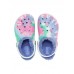 Утепленные сабо детские Baya Tie-Dye Graphic Lined Clog CROCS 36894559