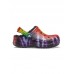 Утепленные сабо детские Baya Tie-Dye Graphic Lined Clog CROCS 36894560