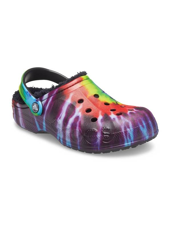 Утепленные сабо Baya Tie-Dye Graphic Lined Clog CROCS 36930932