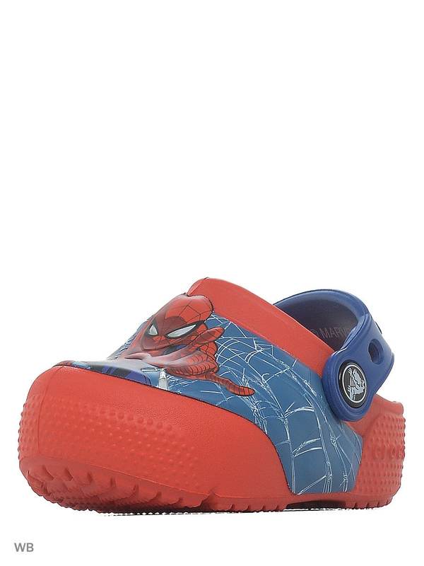 Сабо детские Fun Lab Spider Man Lights Clog CROCS 7158095